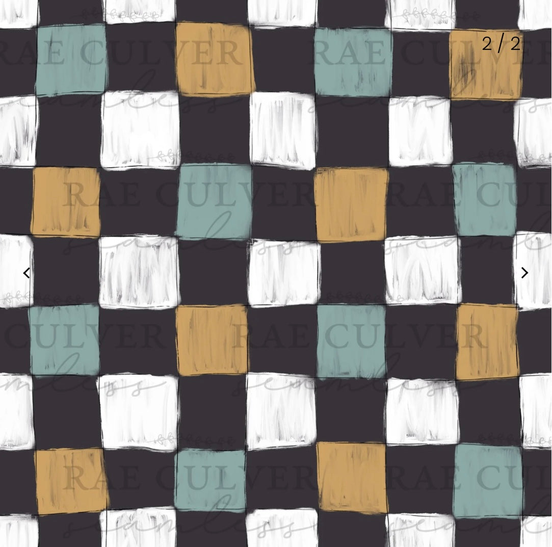 Fabric - Fall Checkers