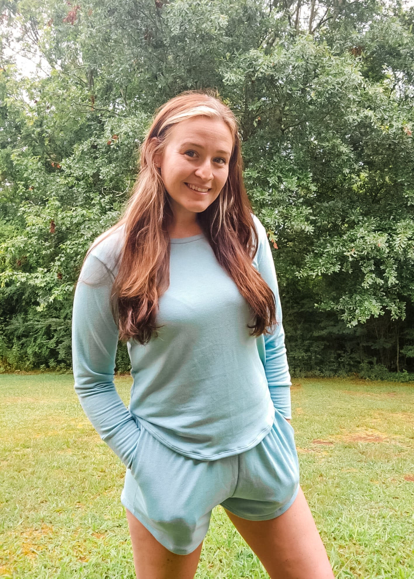 Adult Curved Hem Tee