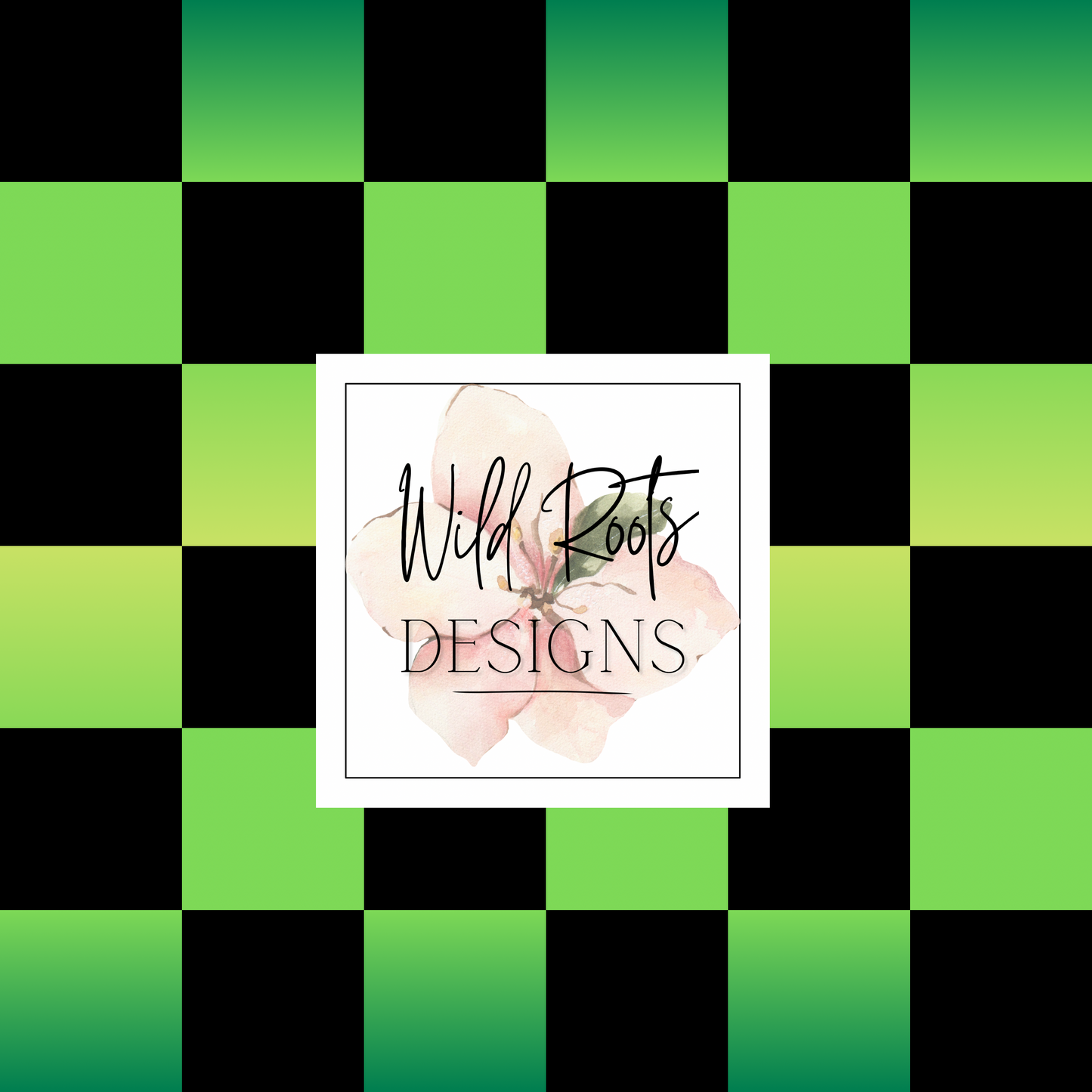 Green Gradient Checkers