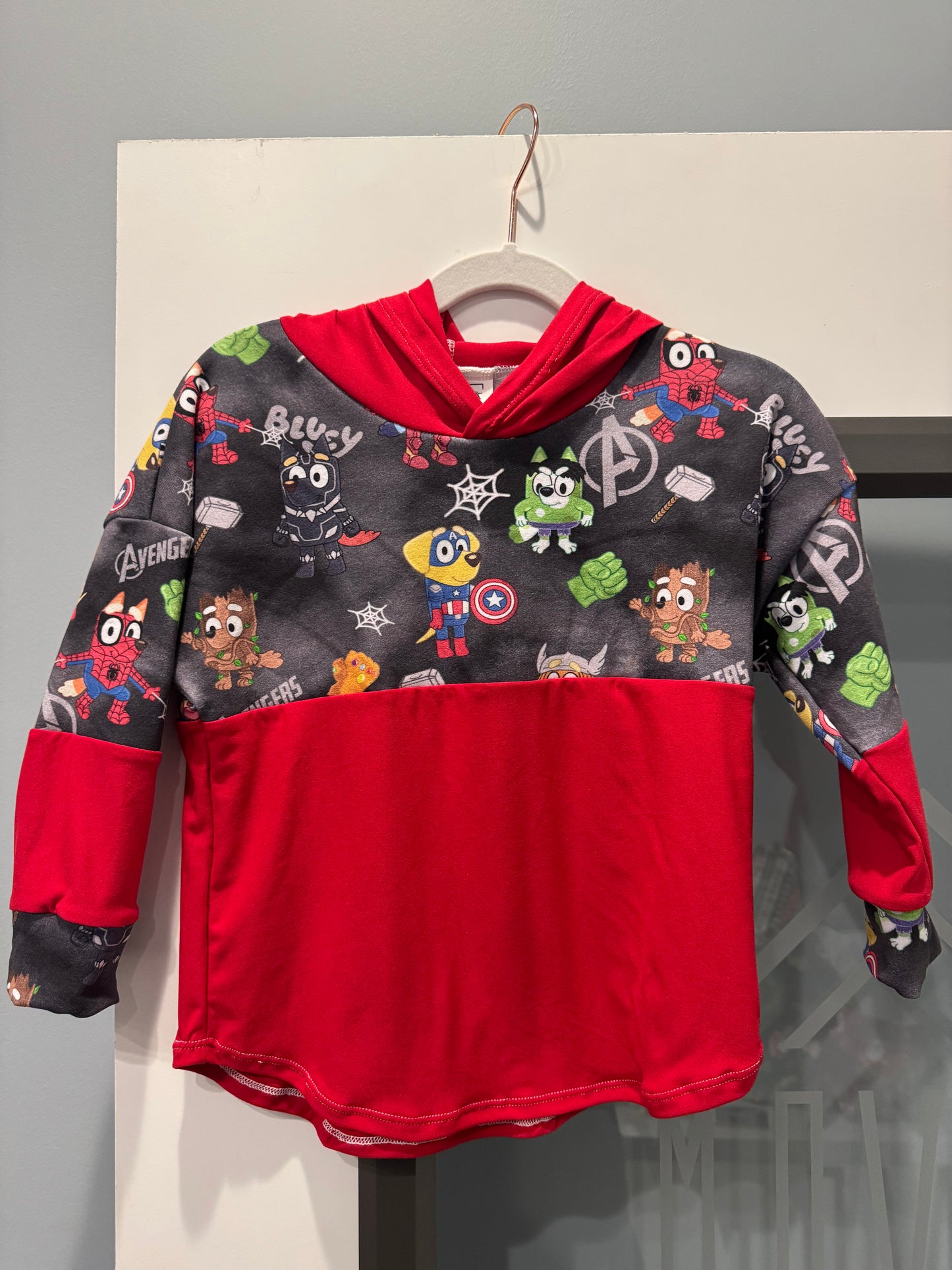 RTS - superhero dog Leighvi Longsleeve