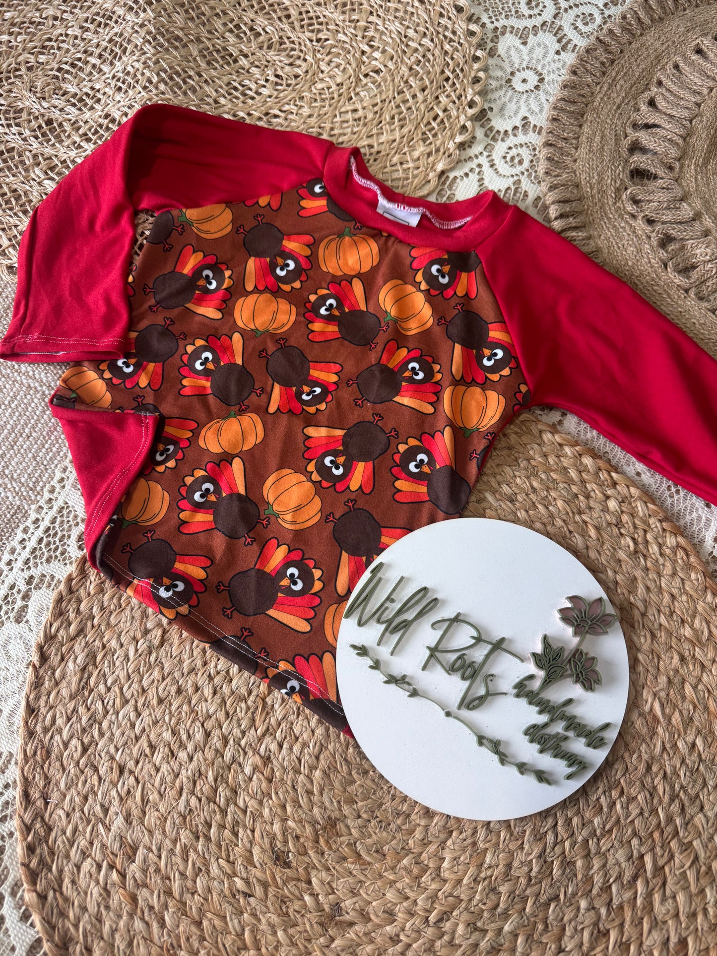 RTS- Turkey Time Raglan