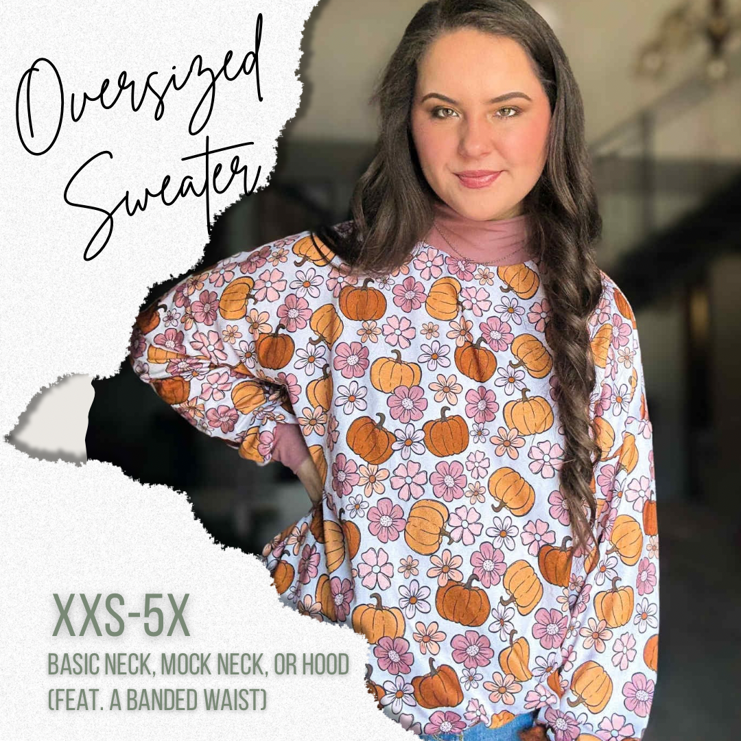 Adult Oversized Sweater
