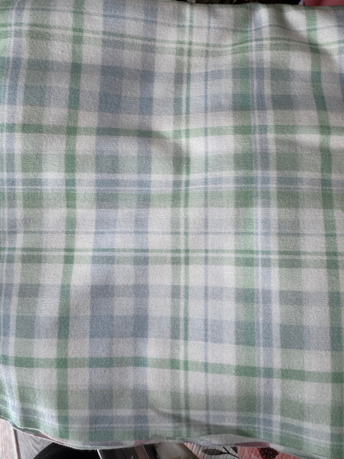 Fabric - spring plaid