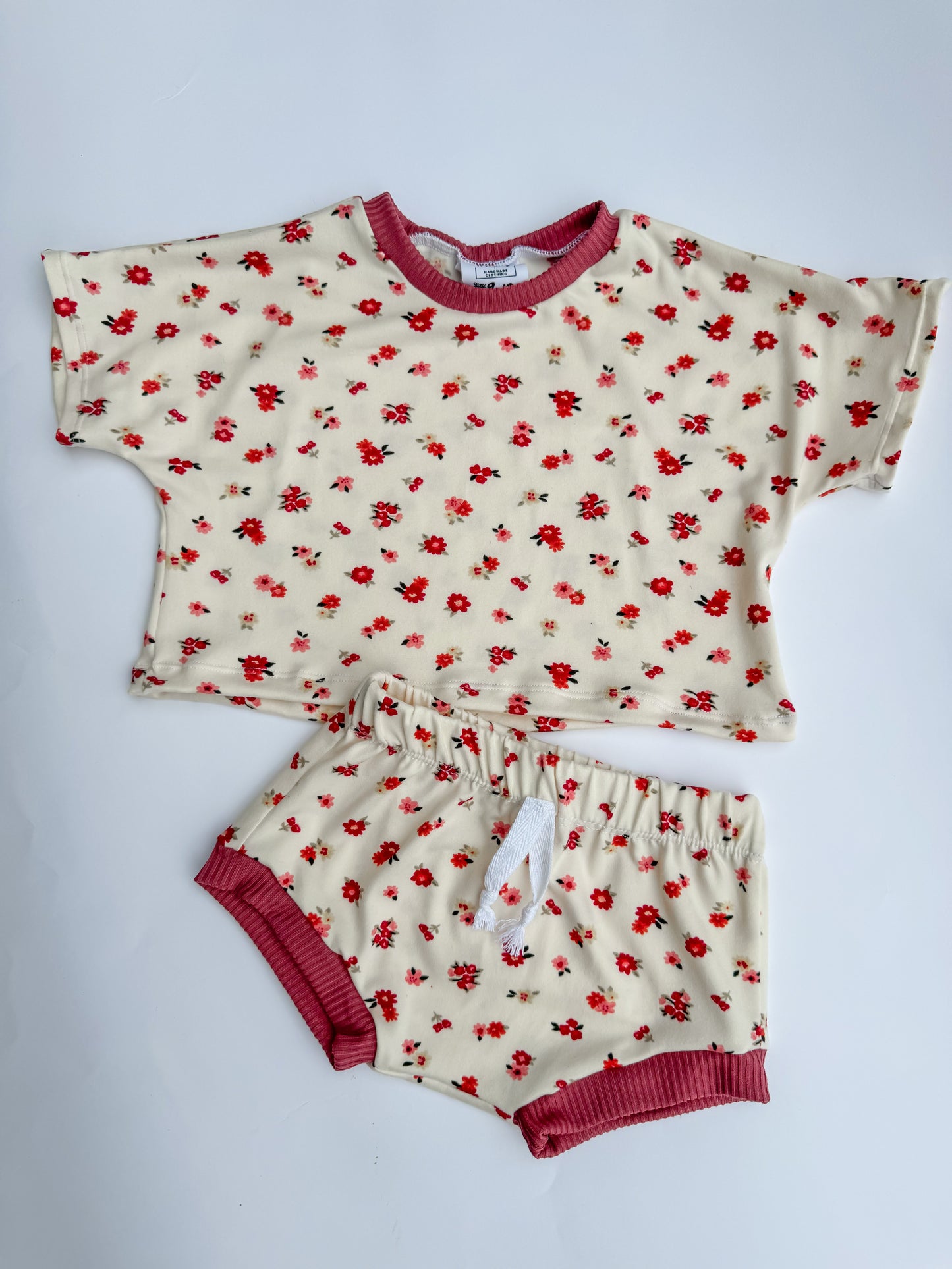 Fabric - Mauve Pink Rib Knit