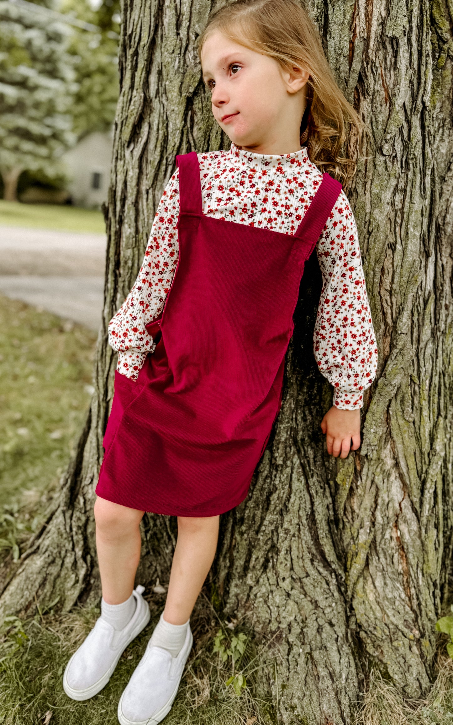 Fabric - Burgundy Stretch Corduroy