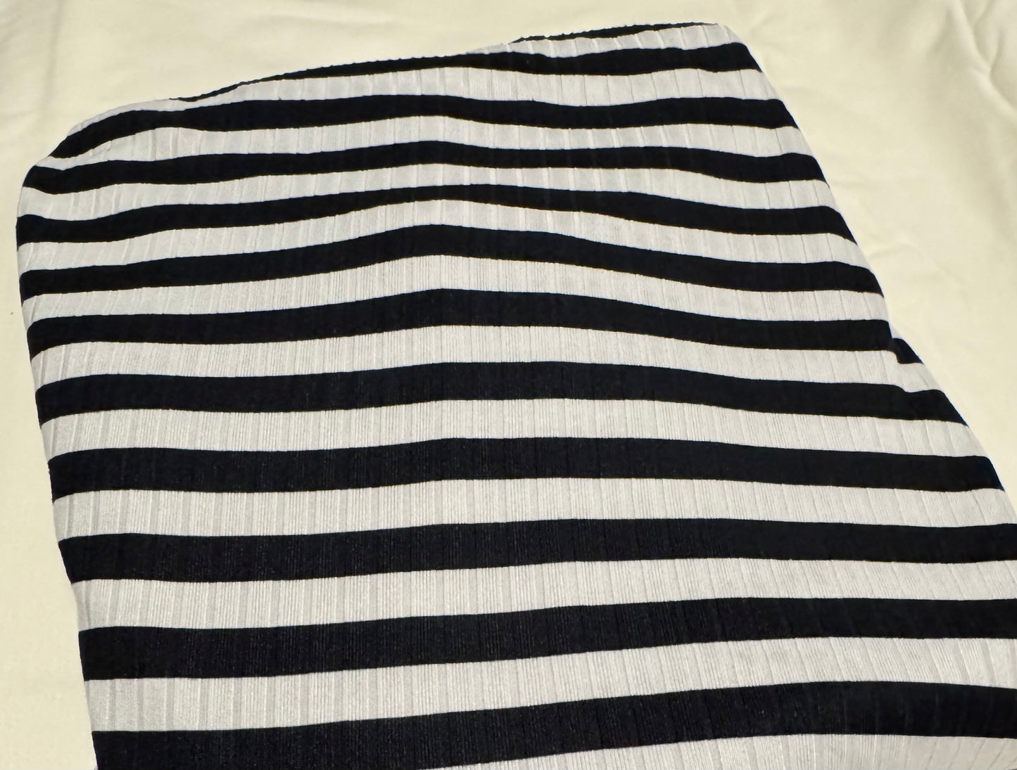 Fabric - b/w stripes