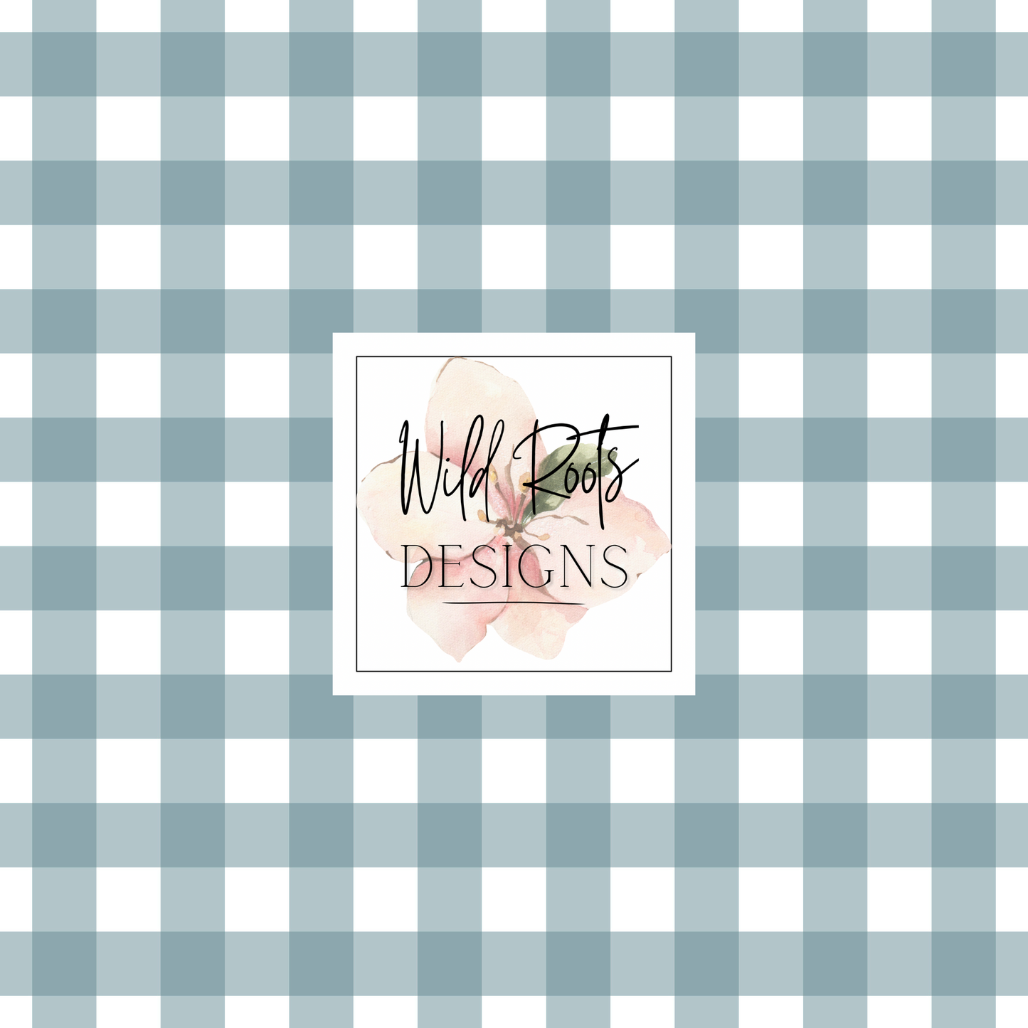 Blue Gingham Seamless File