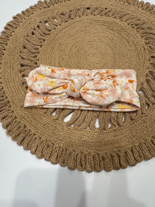 RTS- baby knotted headband 0-12mo