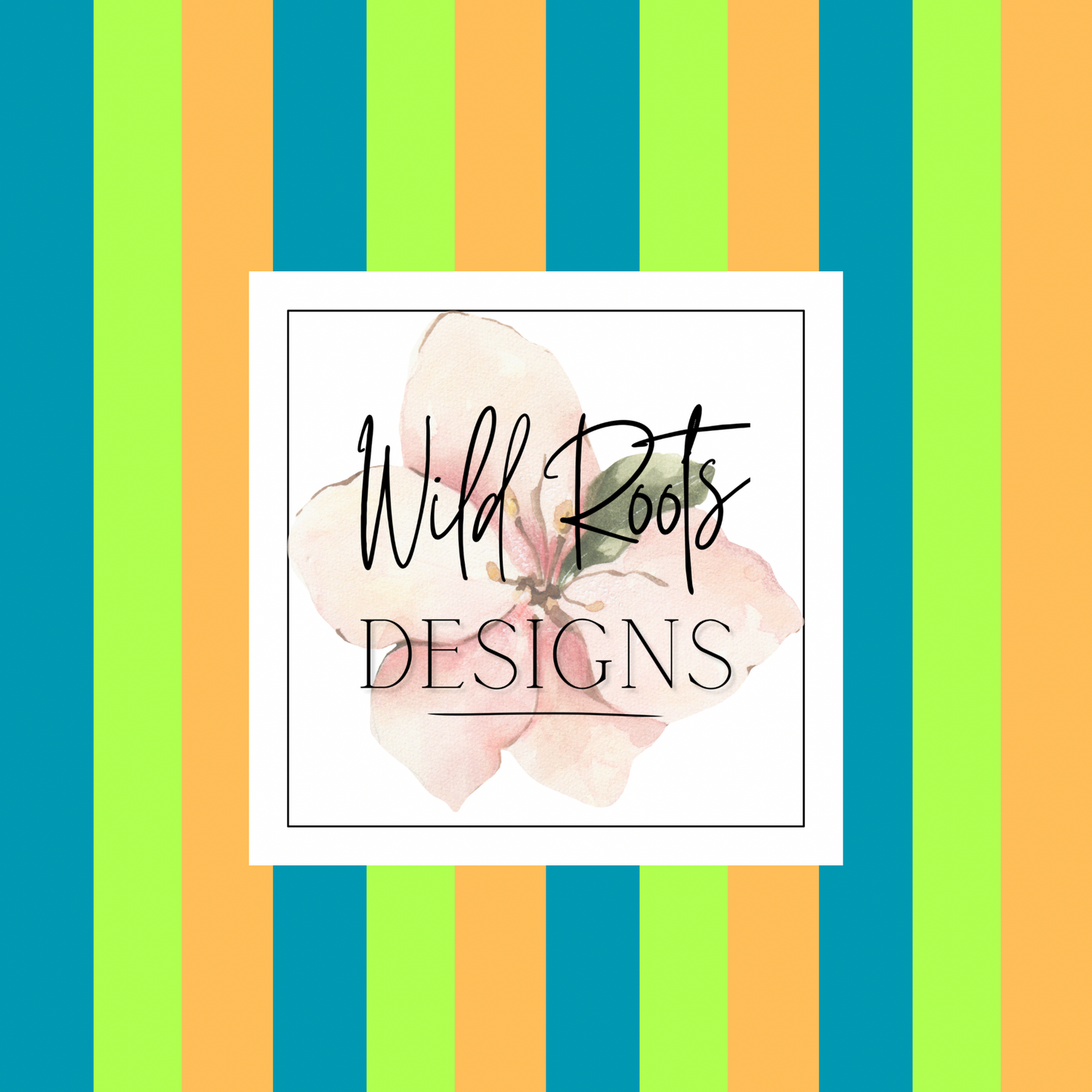 Neon Summer Stripes Seamless File
