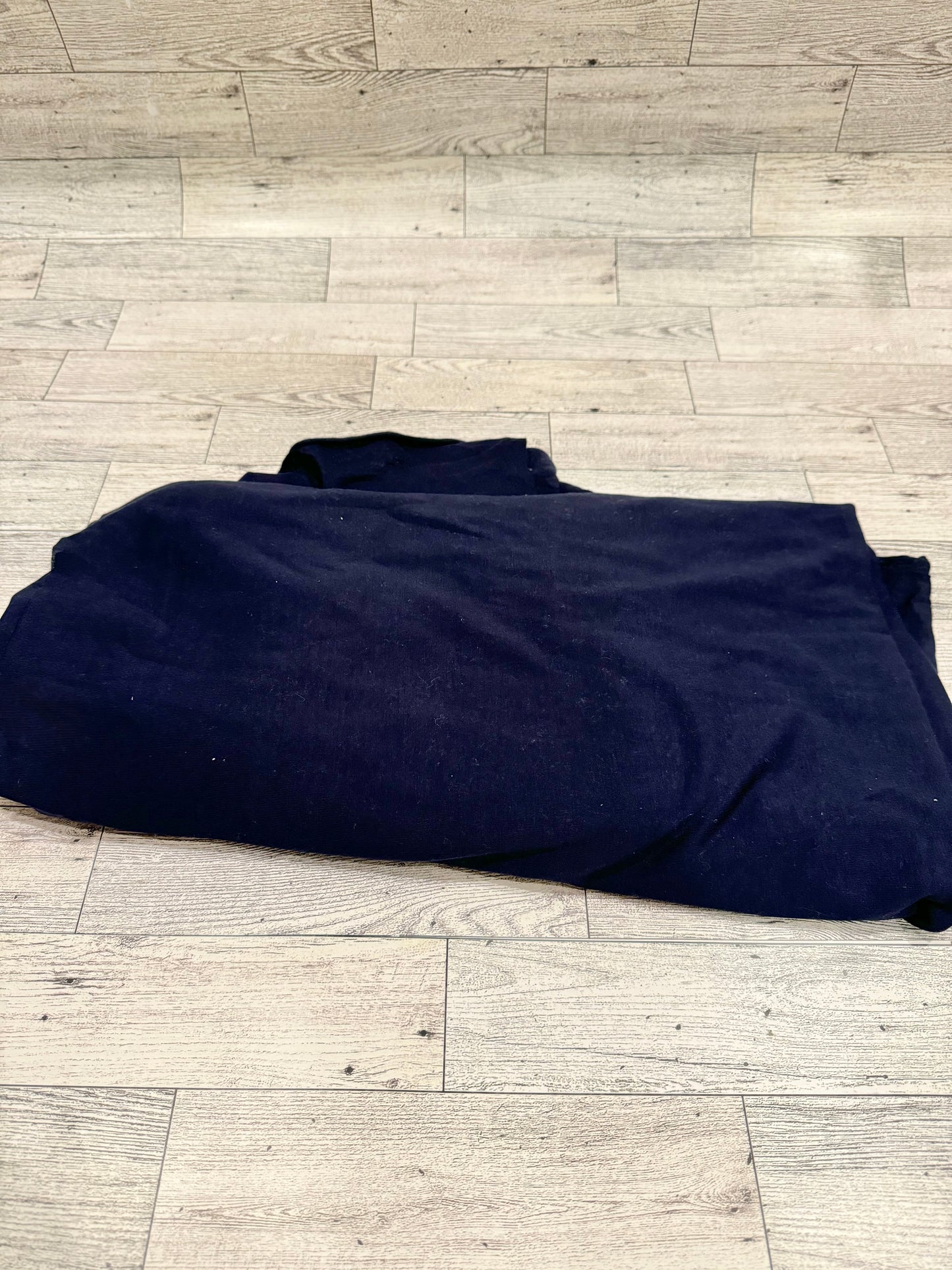 Fabric - Navy tshirt fabric
