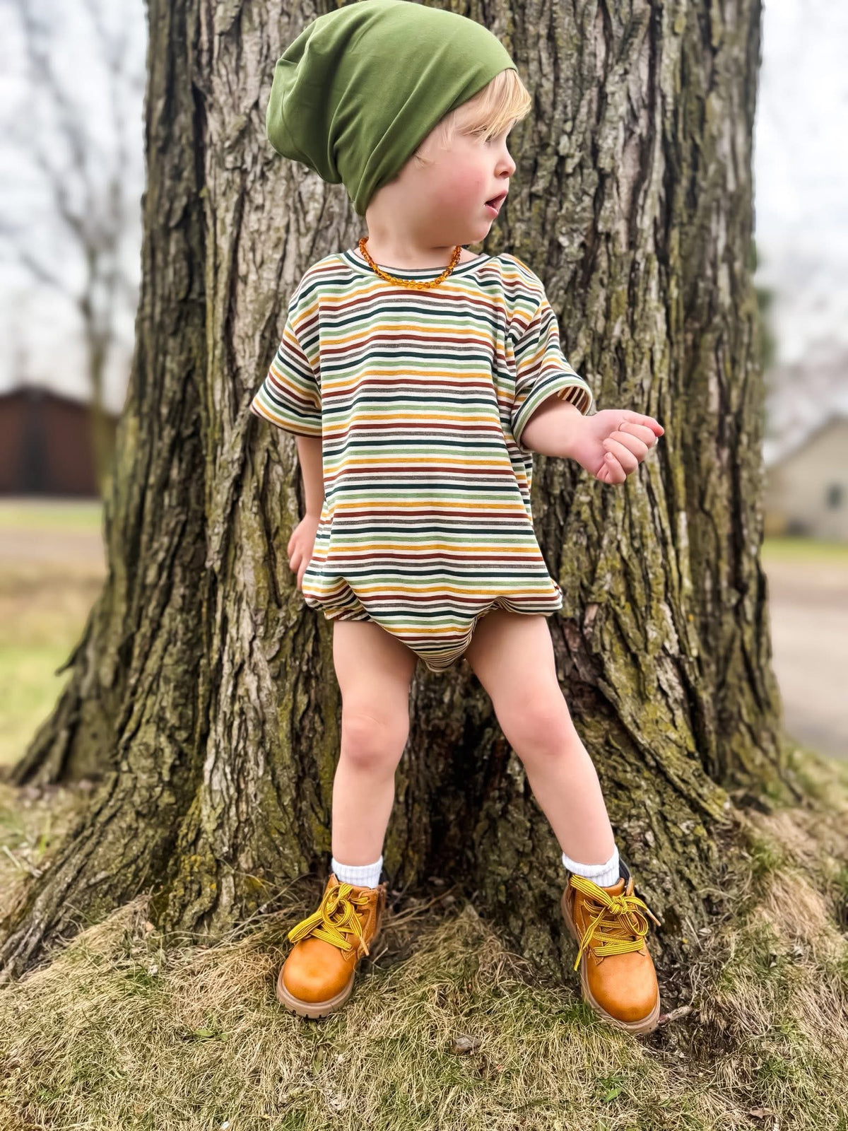 Josiah Tee Romper