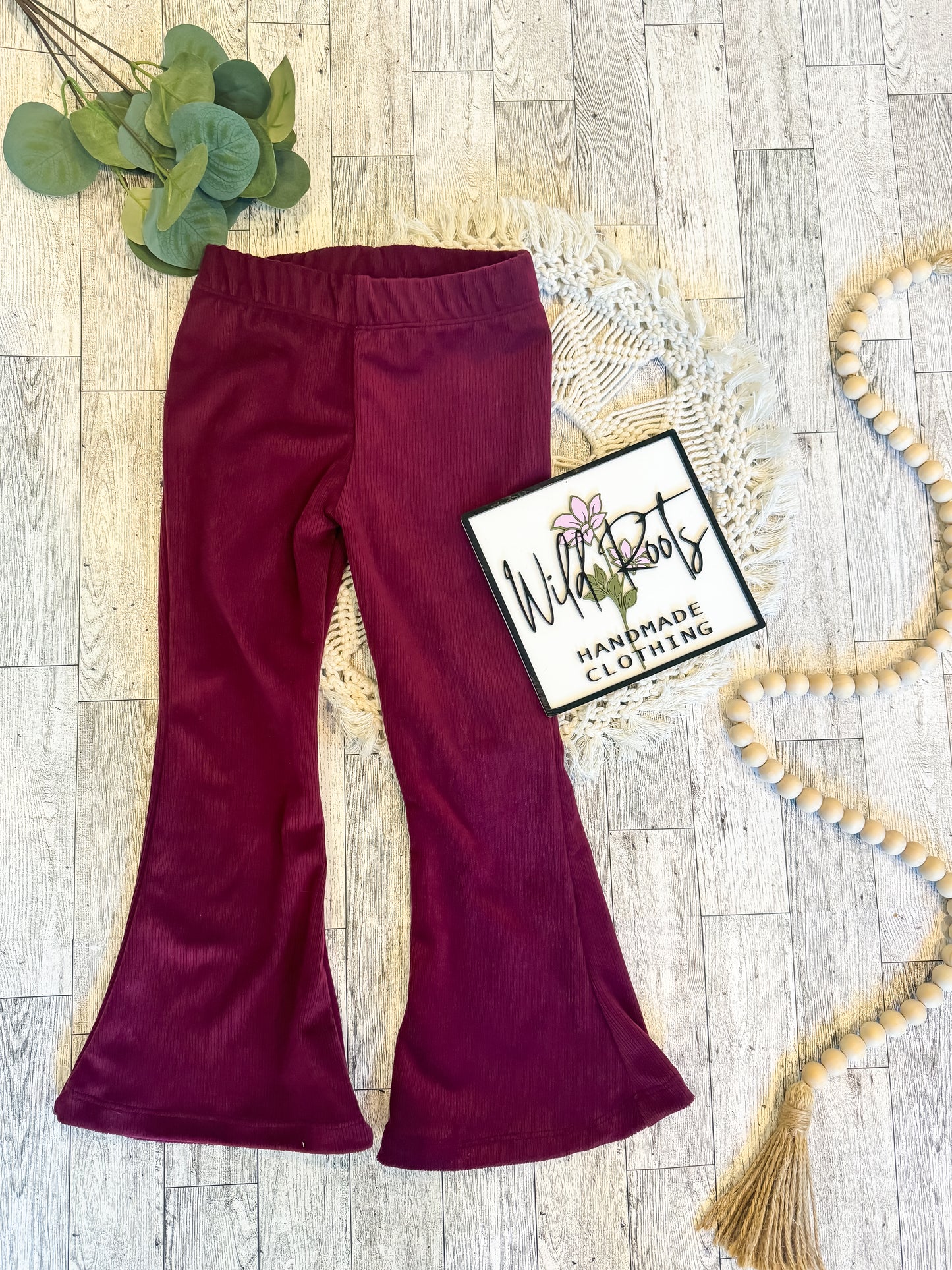 Fabric - Burgundy Stretch Corduroy