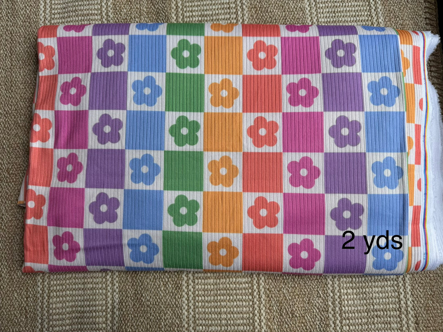 Fabric - groovy floral