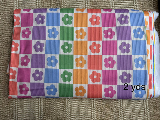 Fabric - groovy floral