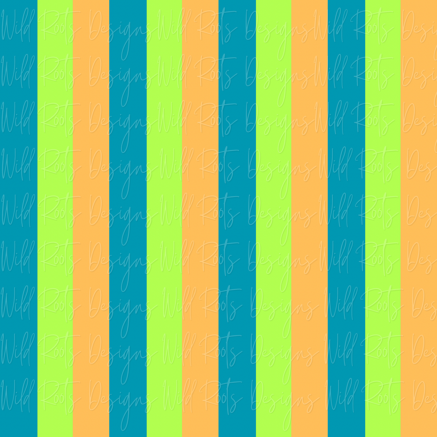 Neon Summer Stripes Seamless File