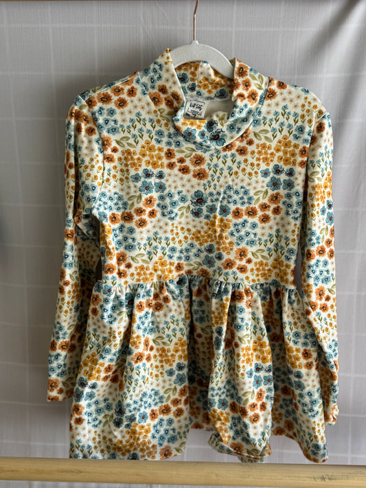 RTS- Floral Sophia Peplum