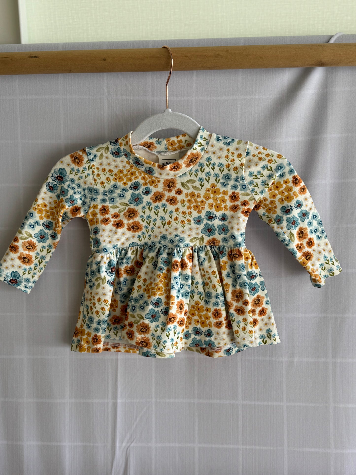 RTS- Floral Sophia Peplum