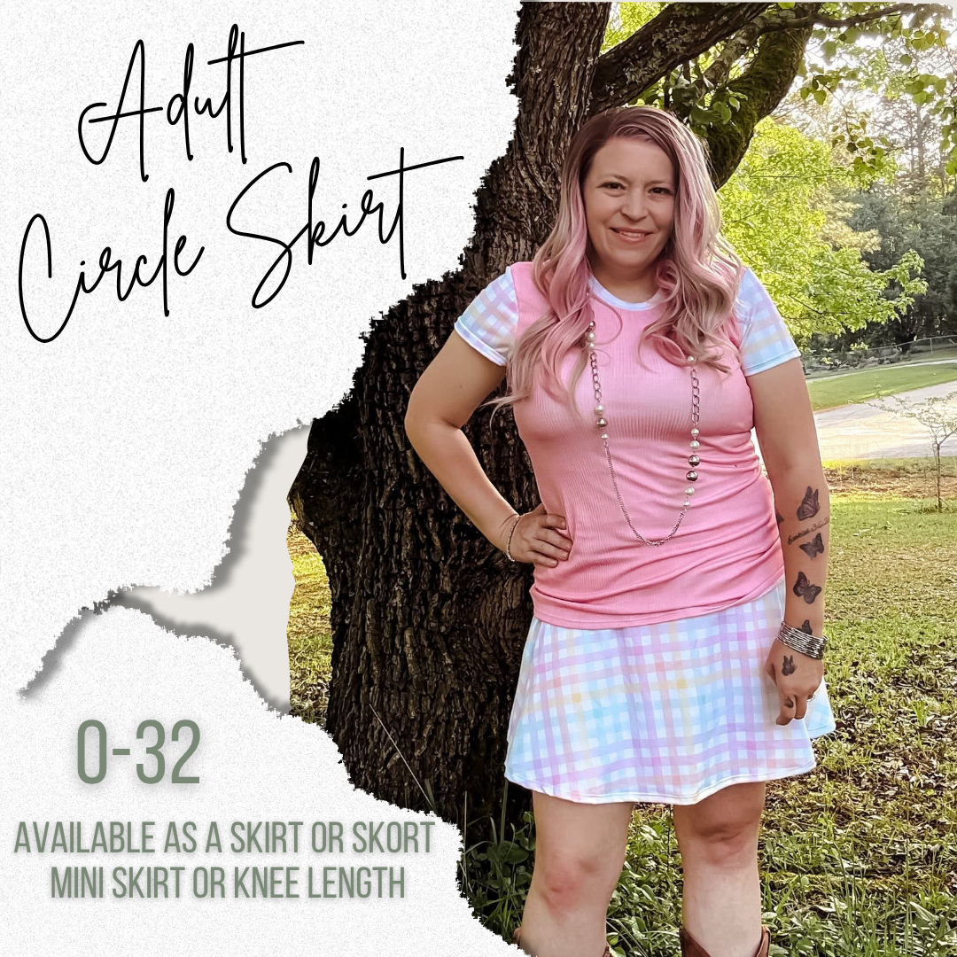 Adult Circle Skirt