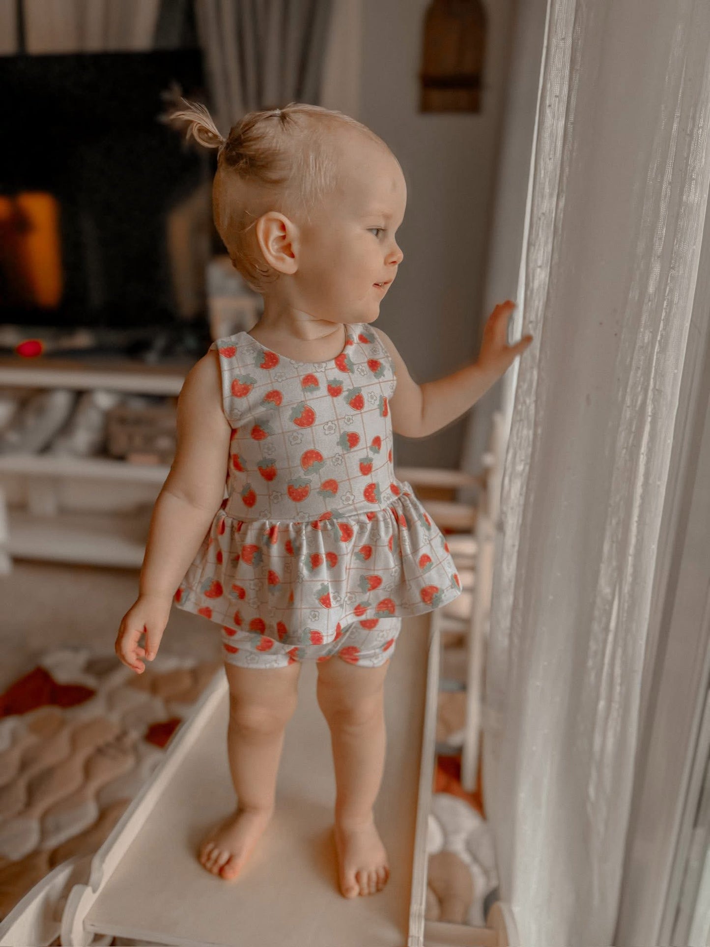 Ruffle Peplum Tank