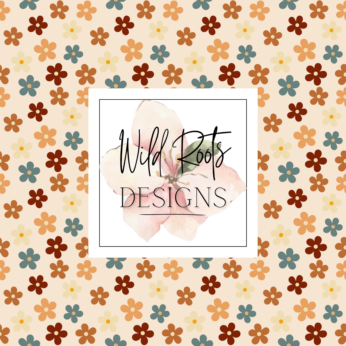 Rusty Floral Seamless File