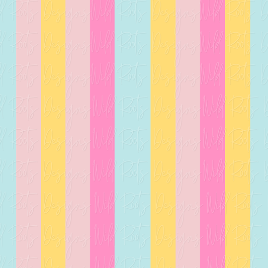 School Days Striped Coordinate (Pink Colorway)