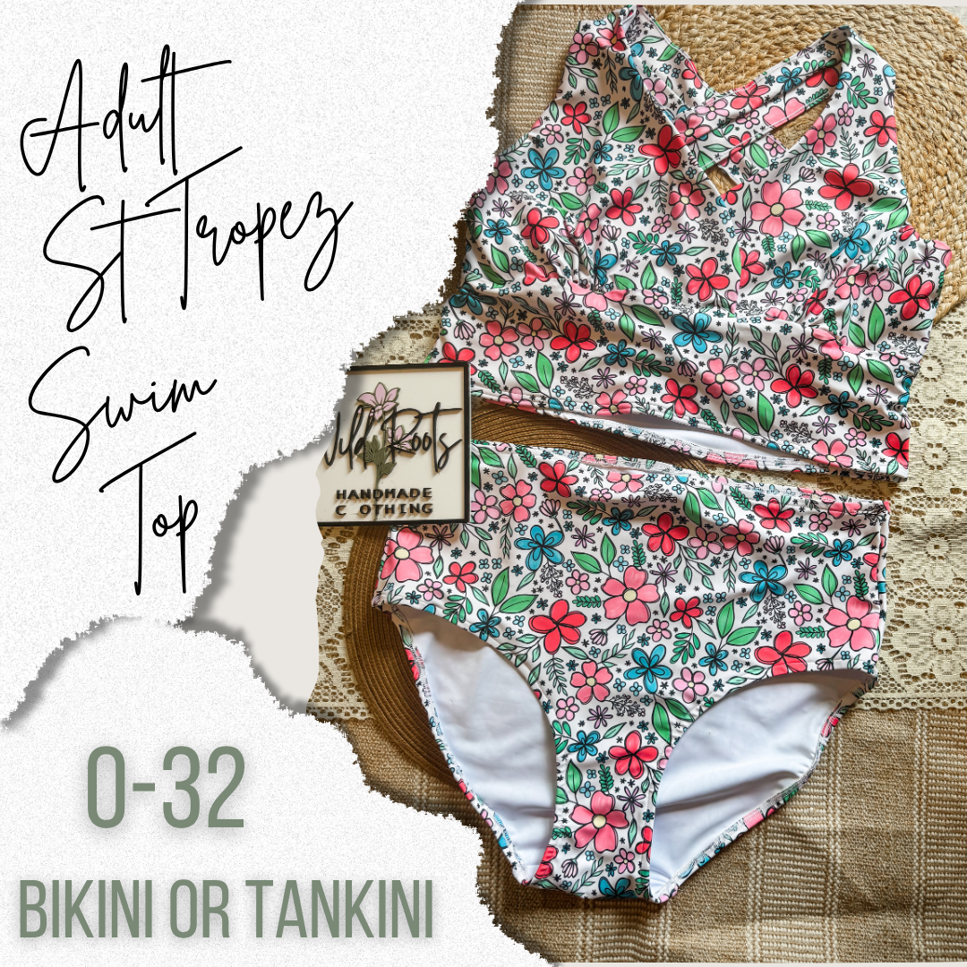 Adult St Tropez Swim Top