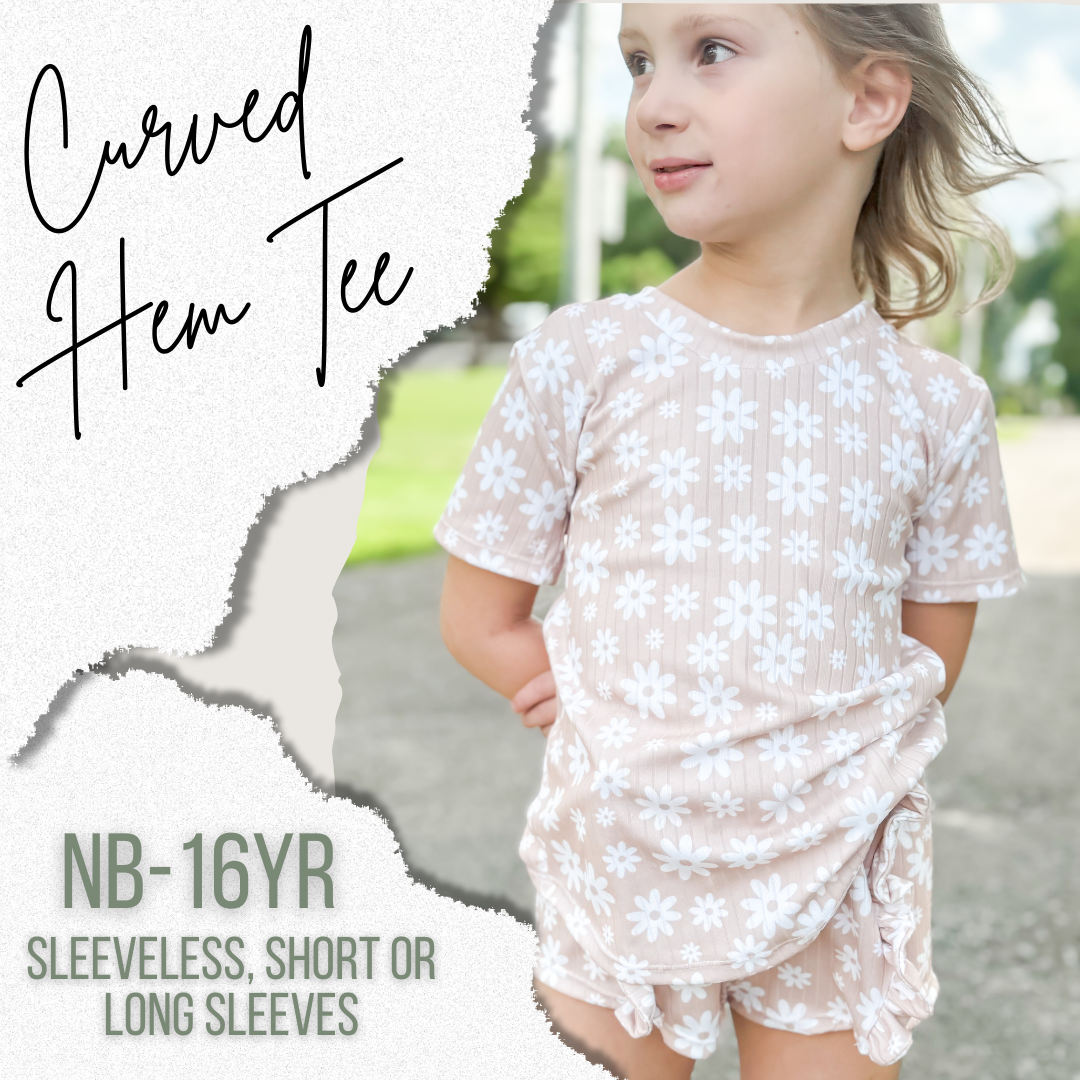 Curved Hem Tee