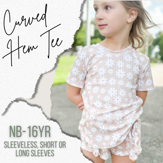 Curved Hem Tee