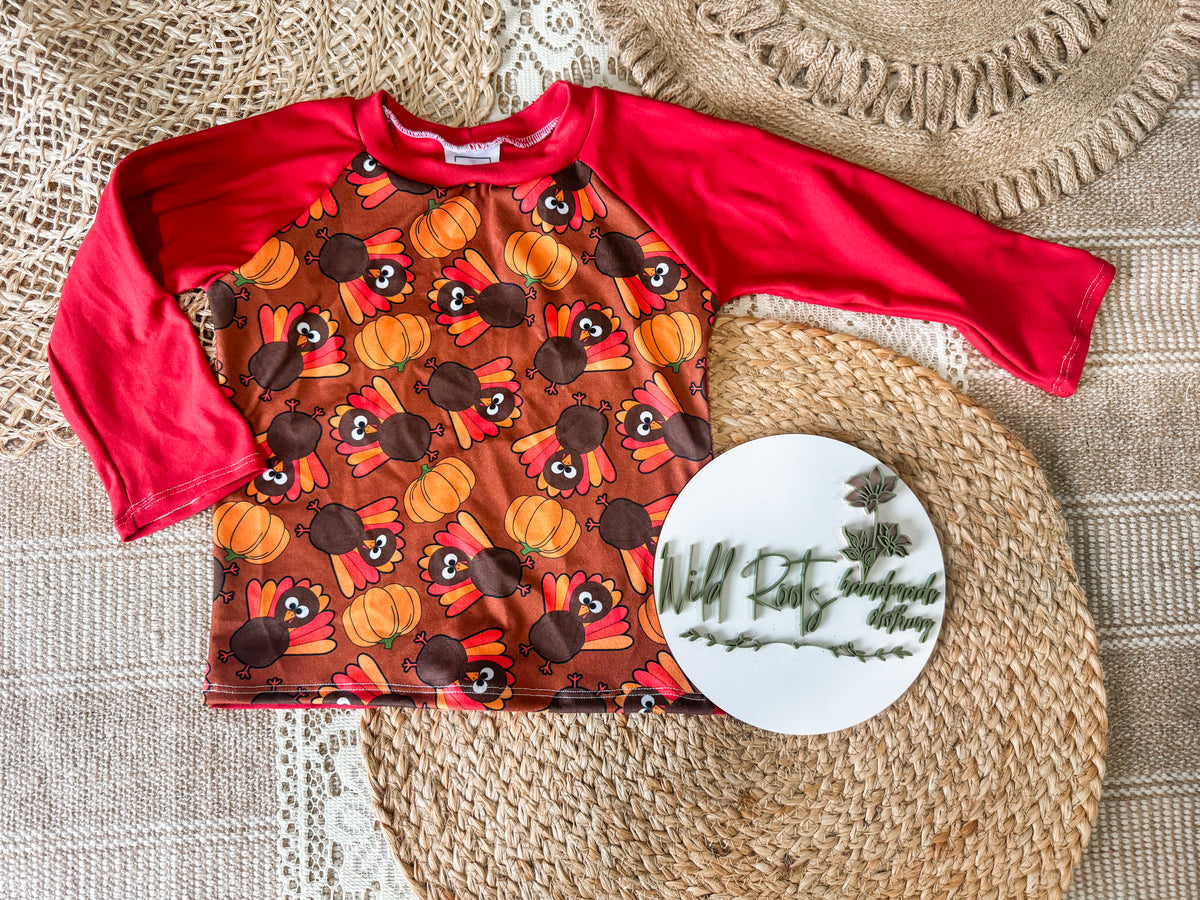 RTS- Turkey Time Raglan