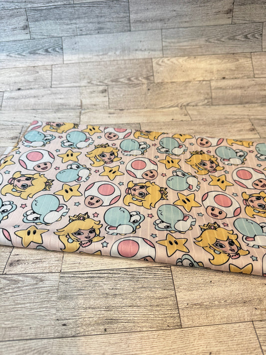 Fabric - mushroom Princess