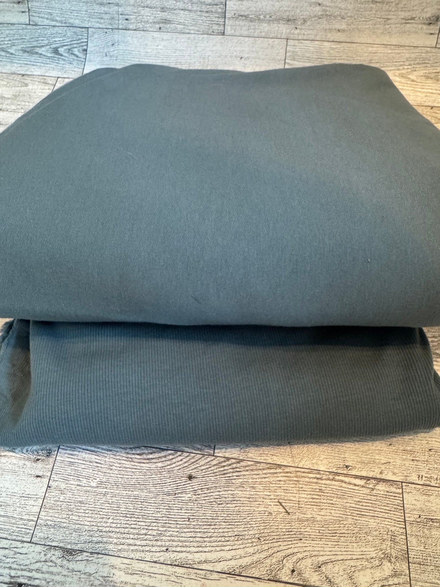 Fabric - Dusty Stormy Blue