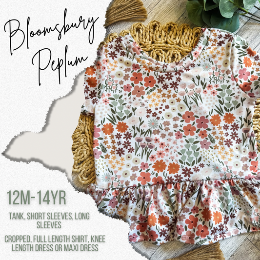 Bloomsbury Peplum